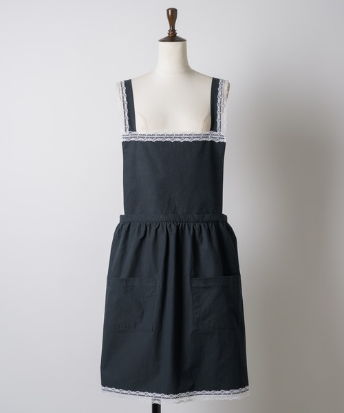 yae(ヤエ)の「Multiway lace apron / マルチウェイレースエプロン(ワンピース・レディース・ブラック/ベージュ・FREE)」の22枚目の写真