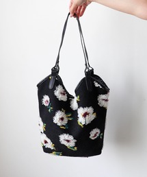 花柄トートバッグ