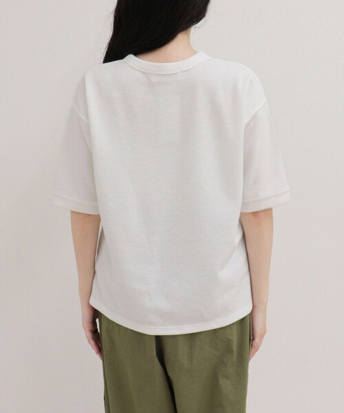 fredy emue(フレディエミュ)の「ラッセルヘンリープルオーバーカットソー(Tシャツ/カットソー・レディース・ライトグレー/オフホワイト/レッド/ライトブルー・38)」の17枚目の写真