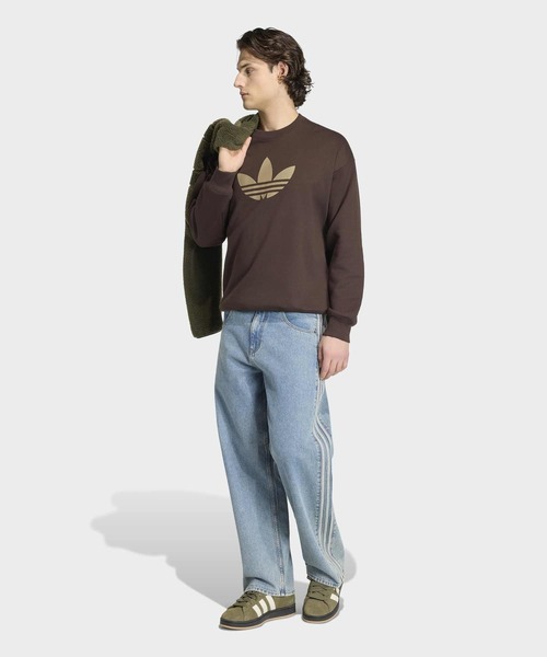 adidas(アディダス)の「ファイヤーバード アディカラー デニム ジーンズ ミッドライズ ストレートレッグ / アディダスオリジナルス adidas Originals(デニムパンツ・メンズ・ブルー・40inch/38inch/28inch/36inch/34inch/32inch/30inch)」の6枚目の写真