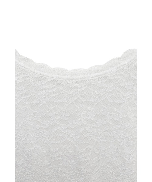 HONEY MI HONEY(ハニーミーハニー)の「lace back open body suit(Tシャツ/カットソー・レディース・ピンク/ホワイト/ブラック・FREE)」の11枚目の写真