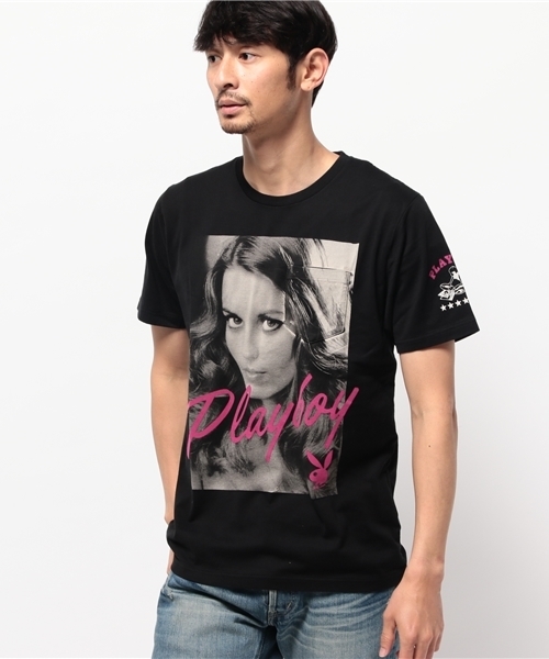 HYSTERIC GLAMOUR（ヒステリックグラマー）の「MISS SEPTEMBER pt ポケ付T-SH（Tシャツ/カットソー・メンズ・ホワイト/イエロー/ブラック・LARGE/SMALL/MEDIUM）」の3枚目の写真