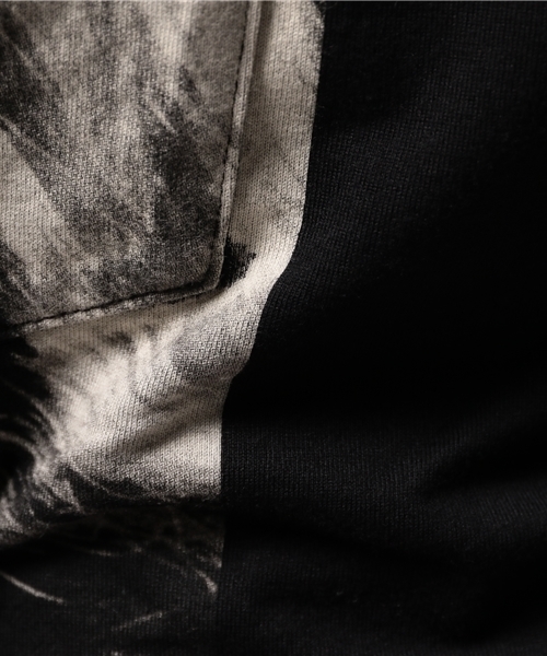 HYSTERIC GLAMOUR（ヒステリックグラマー）の「MISS SEPTEMBER pt ポケ付T-SH（Tシャツ/カットソー・メンズ・ホワイト/イエロー/ブラック・LARGE/SMALL/MEDIUM）」の6枚目の写真