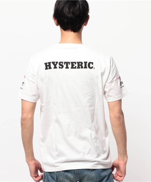 HYSTERIC GLAMOUR（ヒステリックグラマー）の「MISS SEPTEMBER pt ポケ付T-SH（Tシャツ/カットソー・メンズ・ホワイト/イエロー/ブラック・LARGE/SMALL/MEDIUM）」の8枚目の写真