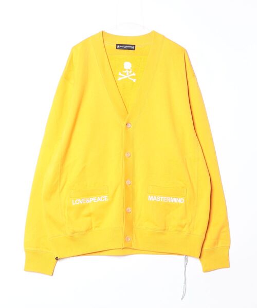 mastermind JAPAN(マスターマインド)の「EMBROIDERED CARDIGAN(カーディガン/ボレロ・メンズ・イエロー/レッド/ホワイト・XL)」の2枚目の写真
