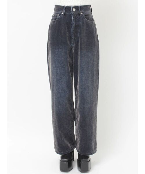 MURUA（ムルーア）の「【セットアップ対応】カラーモールデニムパンツ　秋服（デニムパンツ・レディース・パープル/ボルドー/カーキ/ブルー・1/2）」の19枚目の写真