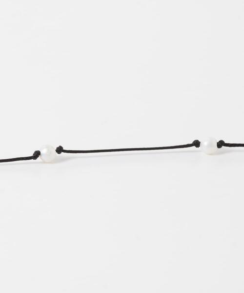 URBAN RESEARCH(アーバンリサーチ)の「decor『デコール』 ROW CODE NECKLACE(ネックレス・レディース・ブラック系その他/ホワイト系その他・-)」の7枚目の写真