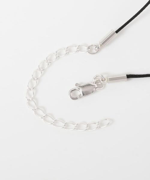 URBAN RESEARCH(アーバンリサーチ)の「decor『デコール』 ROW CODE NECKLACE(ネックレス・レディース・ブラック系その他/ホワイト系その他・-)」の8枚目の写真