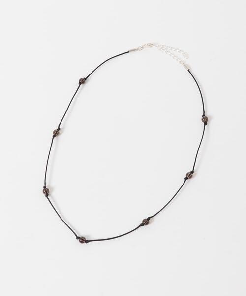 URBAN RESEARCH(アーバンリサーチ)の「decor『デコール』 ROW CODE NECKLACE(ネックレス・レディース・ブラック系その他/ホワイト系その他・-)」の13枚目の写真