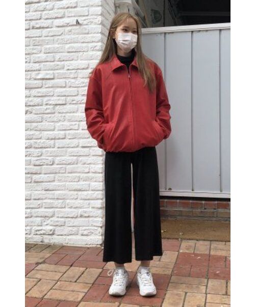 LEFTSEOUL（レフトソウル）の「クラシックラムスキンジャケット[レッド]（ライダースジャケット・レディース・その他・S/XL/L/M）」の2枚目の写真