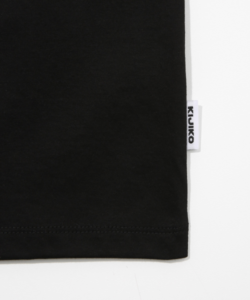 KIJIKO（キジコ）の「ke504. Square Neck Cropped Sleeveless Black（Tシャツ/カットソー・レディース・ブラック・FREE）」の2枚目の写真