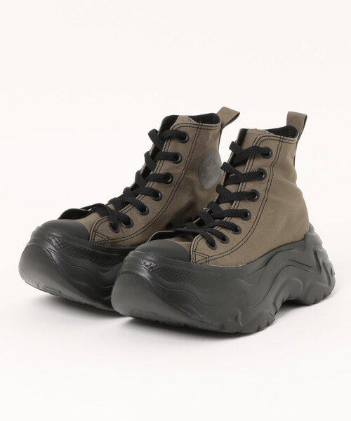 CONVERSE（コンバース）の「《CONVERSE》ALL STAR CITYHIKE HI　オールスター　シティハイク　ＨＩ（スニーカー・レディース・ブラック×ブラック/ブラウン・23.5cm/24.0cm/22.5cm/24.5cm/23.0cm/25.0cm）」の2枚目の写真