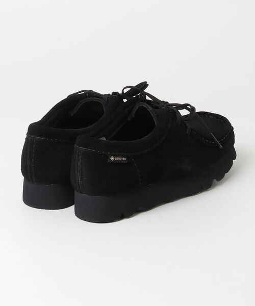 Clarks（クラークス）の「WALLABEE GTX BLACK SDE（スニーカー・レディース・ブラック・24.0cm/23.5cm/23.0cm/25.0cm/24.5cm）」の2枚目の写真