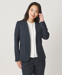 ドビー Vネックジャケット ‐セットアップ対応・マシンウォッシャブル‐＜A DAY IN THE LIFE＞
