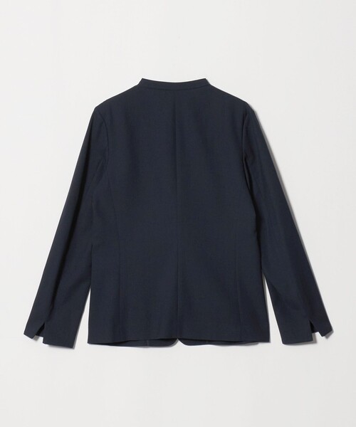 A DAY IN THE LIFE UNITED ARROWS（アデイインザライフユナイテッドアローズ）の「ドビー Vネックジャケット ‐セットアップ対応・マシンウォッシャブル‐＜A DAY IN THE LIFE＞（Tシャツ/カットソー・レディース・モカ/ダークグレー/ネイビー・36/40/38）」の9枚目の写真