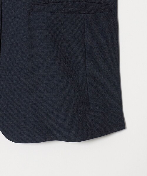 A DAY IN THE LIFE UNITED ARROWS（アデイインザライフユナイテッドアローズ）の「ドビー Vネックジャケット ‐セットアップ対応・マシンウォッシャブル‐＜A DAY IN THE LIFE＞（Tシャツ/カットソー・レディース・モカ/ダークグレー/ネイビー・36/40/38）」の14枚目の写真