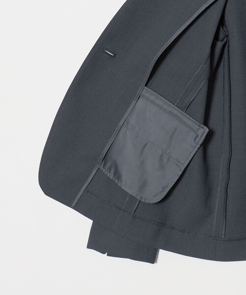 A DAY IN THE LIFE UNITED ARROWS（アデイインザライフユナイテッドアローズ）の「ドビー Vネックジャケット ‐セットアップ対応・マシンウォッシャブル‐＜A DAY IN THE LIFE＞（Tシャツ/カットソー・レディース・モカ/ダークグレー/ネイビー・36/40/38）」の20枚目の写真
