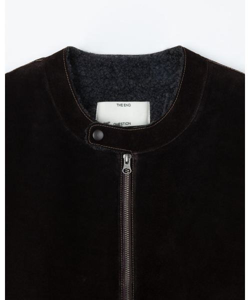 THEENDQUESTION（ジエンドクエスチョン）の「Pigskin vest / BROWN（ベスト・レディース・その他・FREE）」の7枚目の写真