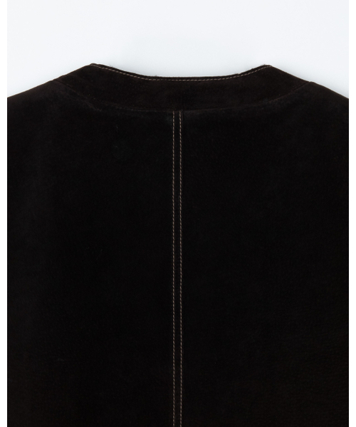THEENDQUESTION（ジエンドクエスチョン）の「Pigskin vest / BROWN（ベスト・レディース・その他・FREE）」の8枚目の写真