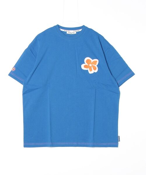 My sugar Babe（マイシュガーベイブ）の「flower sagara tee（Tシャツ/カットソー・メンズ・オレンジ/ブラック/グリーン/ブルー・MEDIUM/X-LARGE/LARGE）」の4枚目の写真