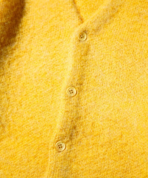 TOWNCRAFT(タウンクラフト)の「TOWNCRAFT / タウンクラフト MOHAIR SHAGGY CARDIGAN モヘア シャギーカーディガン(カーディガン/ボレロ・メンズ・グレー/ブラウン/イエロー/オリーブ/レッド/ブラック/グリーン・SMALL/MEDIUM/LARGE)」の15枚目の写真