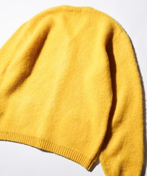 TOWNCRAFT(タウンクラフト)の「TOWNCRAFT / タウンクラフト MOHAIR SHAGGY CARDIGAN モヘア シャギーカーディガン(カーディガン/ボレロ・メンズ・グレー/ブラウン/イエロー/オリーブ/レッド/ブラック/グリーン・SMALL/MEDIUM/LARGE)」の19枚目の写真