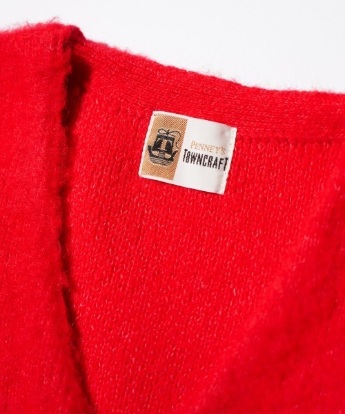 TOWNCRAFT(タウンクラフト)の「TOWNCRAFT / タウンクラフト MOHAIR SHAGGY CARDIGAN モヘア シャギーカーディガン(カーディガン/ボレロ・メンズ・グレー/ブラウン/イエロー/オリーブ/レッド/ブラック/グリーン・SMALL/MEDIUM/LARGE)」の20枚目の写真
