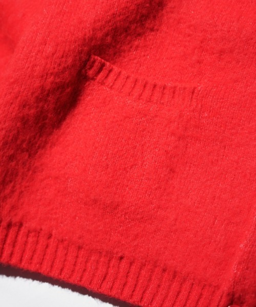 TOWNCRAFT(タウンクラフト)の「TOWNCRAFT / タウンクラフト MOHAIR SHAGGY CARDIGAN モヘア シャギーカーディガン(カーディガン/ボレロ・メンズ・グレー/ブラウン/イエロー/オリーブ/レッド/ブラック/グリーン・SMALL/MEDIUM/LARGE)」の22枚目の写真
