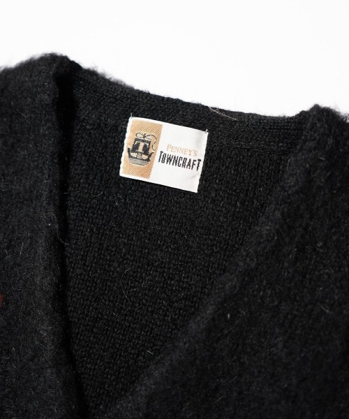 TOWNCRAFT(タウンクラフト)の「TOWNCRAFT / タウンクラフト MOHAIR SHAGGY CARDIGAN モヘア シャギーカーディガン(カーディガン/ボレロ・メンズ・グレー/ブラウン/イエロー/オリーブ/レッド/ブラック/グリーン・SMALL/MEDIUM/LARGE)」の8枚目の写真