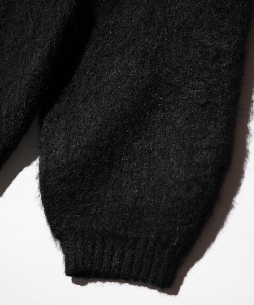 TOWNCRAFT(タウンクラフト)の「TOWNCRAFT / タウンクラフト MOHAIR SHAGGY CARDIGAN モヘア シャギーカーディガン(カーディガン/ボレロ・メンズ・グレー/ブラウン/イエロー/オリーブ/レッド/ブラック/グリーン・SMALL/MEDIUM/LARGE)」の11枚目の写真