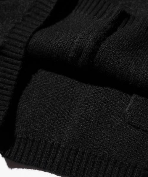 TOWNCRAFT(タウンクラフト)の「TOWNCRAFT / タウンクラフト MOHAIR SHAGGY CARDIGAN モヘア シャギーカーディガン(カーディガン/ボレロ・メンズ・グレー/ブラウン/イエロー/オリーブ/レッド/ブラック/グリーン・SMALL/MEDIUM/LARGE)」の12枚目の写真