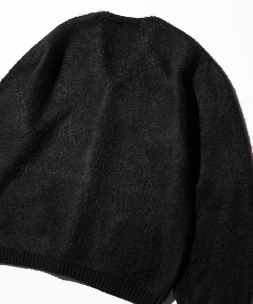 TOWNCRAFT(タウンクラフト)の「TOWNCRAFT / タウンクラフト MOHAIR SHAGGY CARDIGAN モヘア シャギーカーディガン(カーディガン/ボレロ・メンズ・グレー/ブラウン/イエロー/オリーブ/レッド/ブラック/グリーン・SMALL/MEDIUM/LARGE)」の13枚目の写真