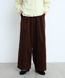 9Wコーデュロイ 後ろゴムパンツ