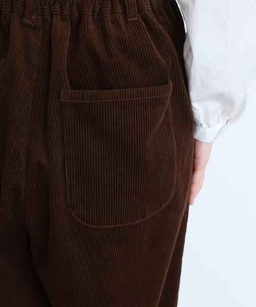 l'atelier du savon(アトリエドサボン)の「9Wコーデュロイ 後ろゴムパンツ(その他パンツ・レディース・アイボリー/ピンク/ダークブラウン・FREE)」の18枚目の写真
