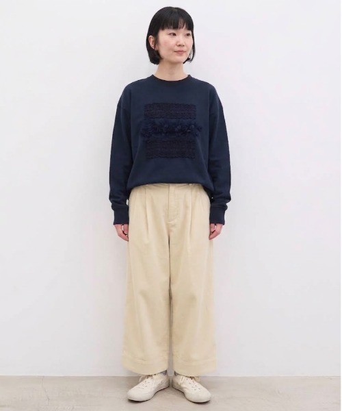 l'atelier du savon(アトリエドサボン)の「9Wコーデュロイ 後ろゴムパンツ(その他パンツ・レディース・アイボリー/ピンク/ダークブラウン・FREE)」の4枚目の写真