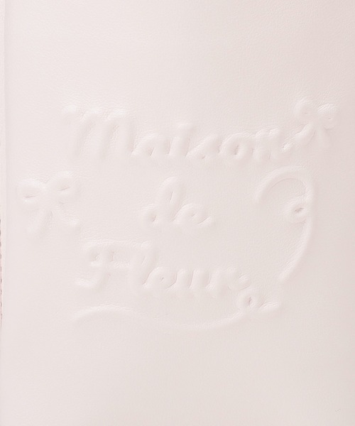 Maison de FLEUR(メゾンドフルール)の「ミニポーチ付きエンボスロゴミニショルダー(ショルダーバッグ・レディース・ブラック/ピンク・FREE)」の20枚目の写真
