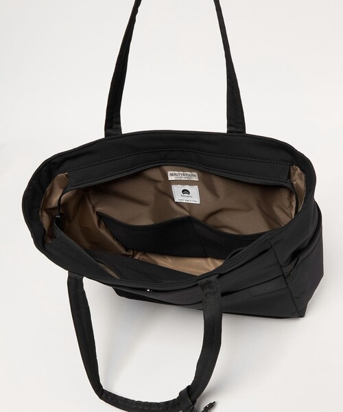 BEAUTY&YOUTH UNITED ARROWS（ビューティーアンドユースユナイテッドアローズ）の「小松マテーレ トート バッグ（トートバッグ・メンズ・ブラック・FREE）」の13枚目の写真