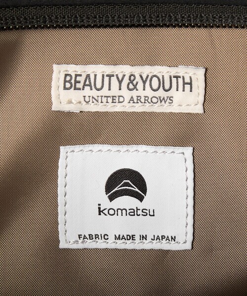 BEAUTY&YOUTH UNITED ARROWS（ビューティーアンドユースユナイテッドアローズ）の「小松マテーレ トート バッグ（トートバッグ・メンズ・ブラック・FREE）」の21枚目の写真