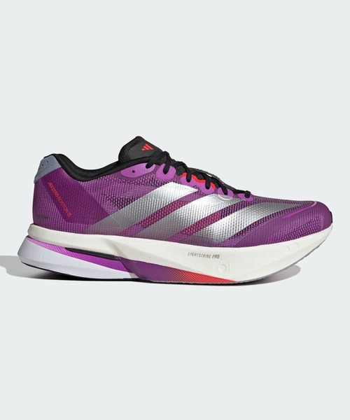 adidas(アディダス)の「アディゼロ ボストン 13 / Adizero Boston 13 / アディダス adidas(スニーカー・メンズ・パープル・22.0cm/22.5cm/23.0cm/23.5cm/24.0cm/24.5cm/25.0cm/25.5cm/26.0cm/26.5cm/27.0cm/27.5cm/28.0cm/28.5cm/29.0cm)」の4枚目の写真