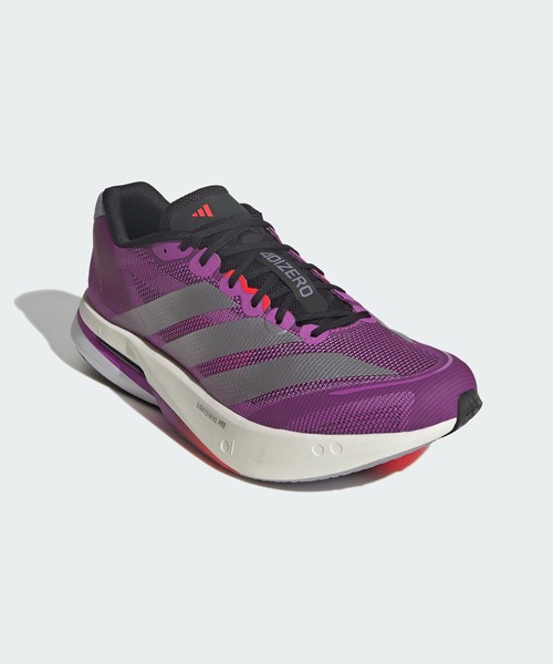 adidas(アディダス)の「アディゼロ ボストン 13 / Adizero Boston 13 / アディダス adidas(スニーカー・メンズ・パープル・22.0cm/22.5cm/23.0cm/23.5cm/24.0cm/24.5cm/25.0cm/25.5cm/26.0cm/26.5cm/27.0cm/27.5cm/28.0cm/28.5cm/29.0cm)」の8枚目の写真