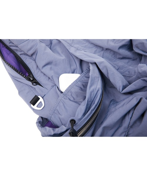 OFFWINTER(オフウィンター)の「【OFFWINTER】雨や汚れに強いコットン ロケットバックパック / リュック 大容量 / PC収納可 16インチ(スペースシリーズ)(バックパック/リュック・メンズ・ダークグリーン/ラベンダー・LARGE)」の5枚目の写真