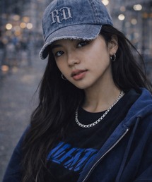 UP START（アップスタート）の「【Bls】 【ZA】【Bling Leads】クラッシュ加工キャップ(BL)（キャップ）」