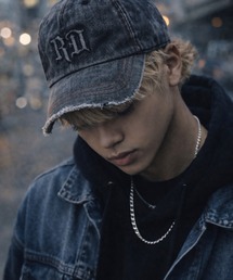 UP START（アップスタート）の「【Bls】 【ZA】【Bling Leads】クラッシュ加工キャップ(BL)（キャップ）」