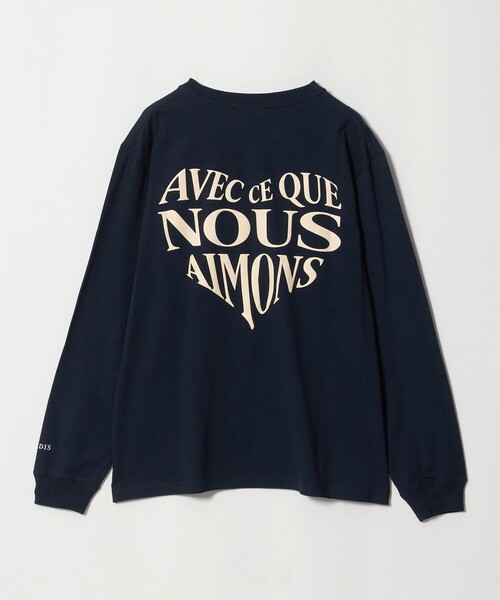 NOMADIS(ノマディス)の「【別注】<NOMADIS>AMOUR/H ロングスリーブ Tシャツ(Tシャツ/カットソー・レディース・ネイビー・FREE)」の19枚目の写真