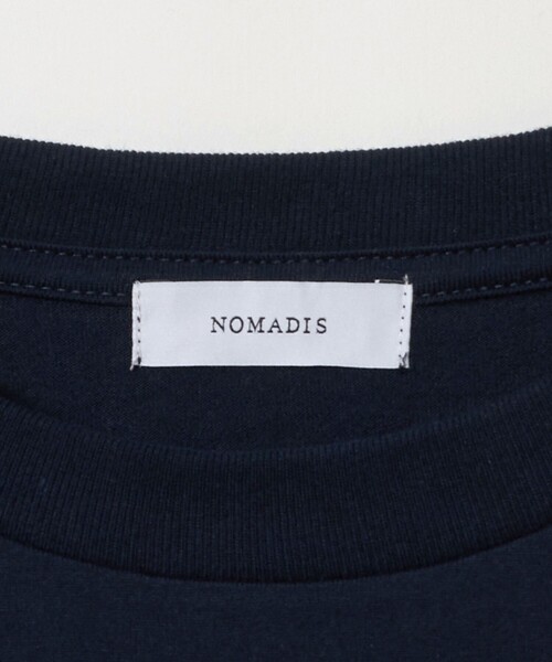 NOMADIS(ノマディス)の「【別注】<NOMADIS>AMOUR/H ロングスリーブ Tシャツ(Tシャツ/カットソー・レディース・ネイビー・FREE)」の9枚目の写真