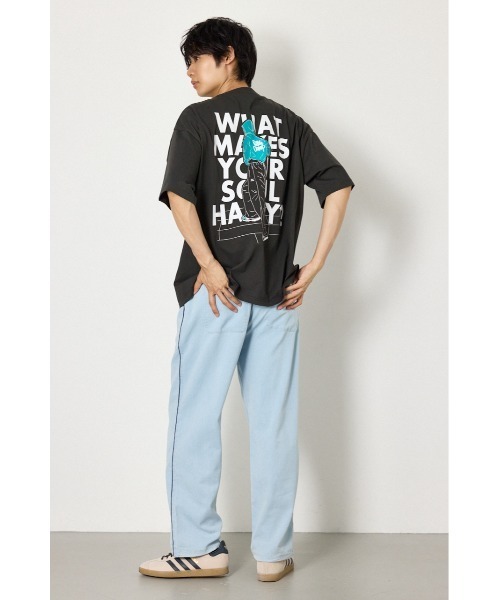 RODEO CROWNS WIDE BOWL（ロデオクラウンズワイドボウル）の「フィットガールTシャツ（Tシャツ/カットソー・メンズ・スモークグレー/ミント/オフホワイト・MEDIUM/LARGE）」の20枚目の写真