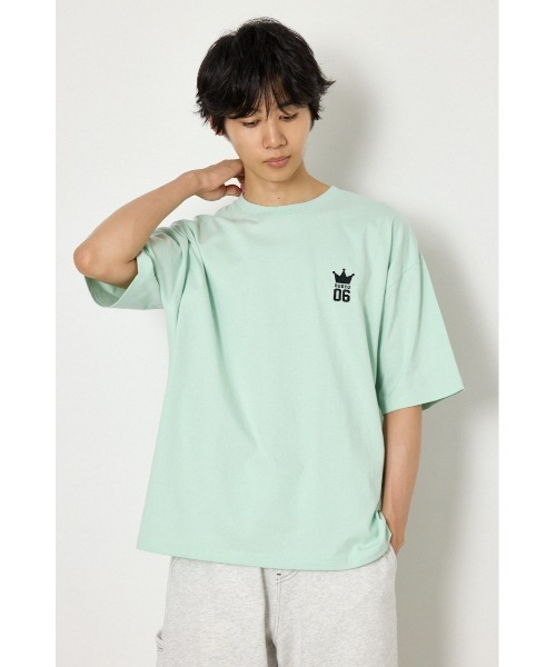 RODEO CROWNS WIDE BOWL（ロデオクラウンズワイドボウル）の「フィットガールTシャツ（Tシャツ/カットソー・メンズ・スモークグレー/ミント/オフホワイト・MEDIUM/LARGE）」の13枚目の写真