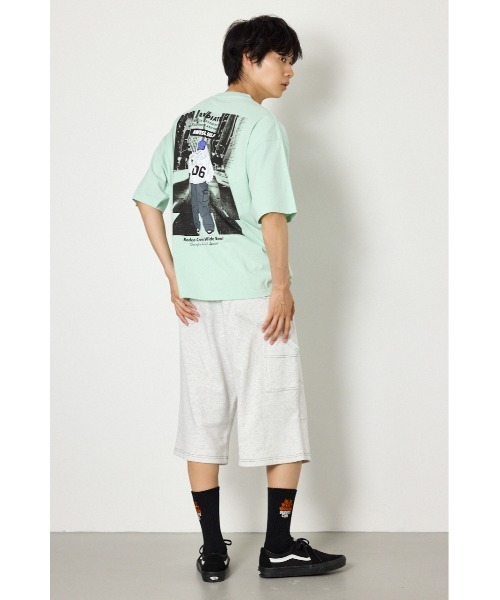 RODEO CROWNS WIDE BOWL（ロデオクラウンズワイドボウル）の「フィットガールTシャツ（Tシャツ/カットソー・メンズ・スモークグレー/ミント/オフホワイト・MEDIUM/LARGE）」の15枚目の写真