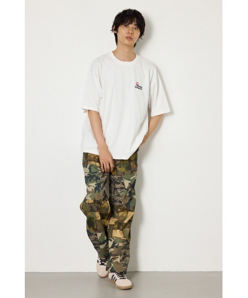 RODEO CROWNS WIDE BOWL（ロデオクラウンズワイドボウル）の「フィットガールTシャツ（Tシャツ/カットソー・メンズ・スモークグレー/ミント/オフホワイト・MEDIUM/LARGE）」の8枚目の写真