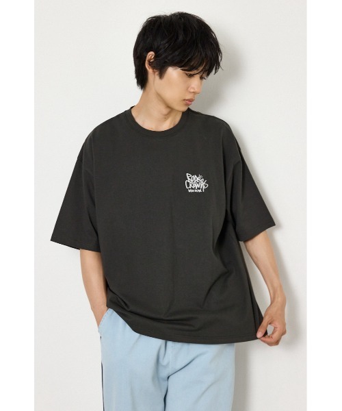 RODEO CROWNS WIDE BOWL（ロデオクラウンズワイドボウル）の「フィットガールTシャツ（Tシャツ/カットソー・メンズ・スモークグレー/ミント/オフホワイト・MEDIUM/LARGE）」の17枚目の写真